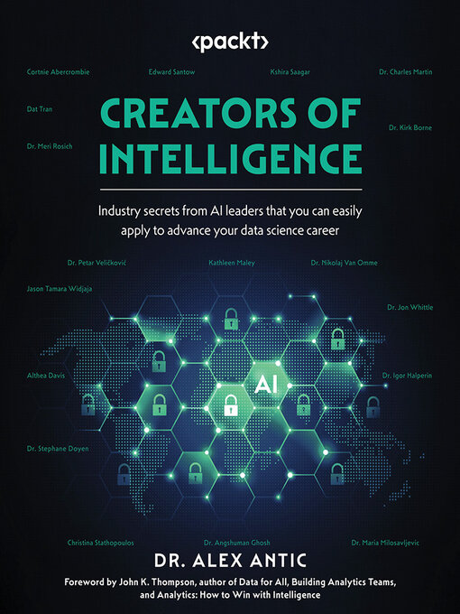 Title details for Creators of Intelligence by Dr. Alex Antic - Available